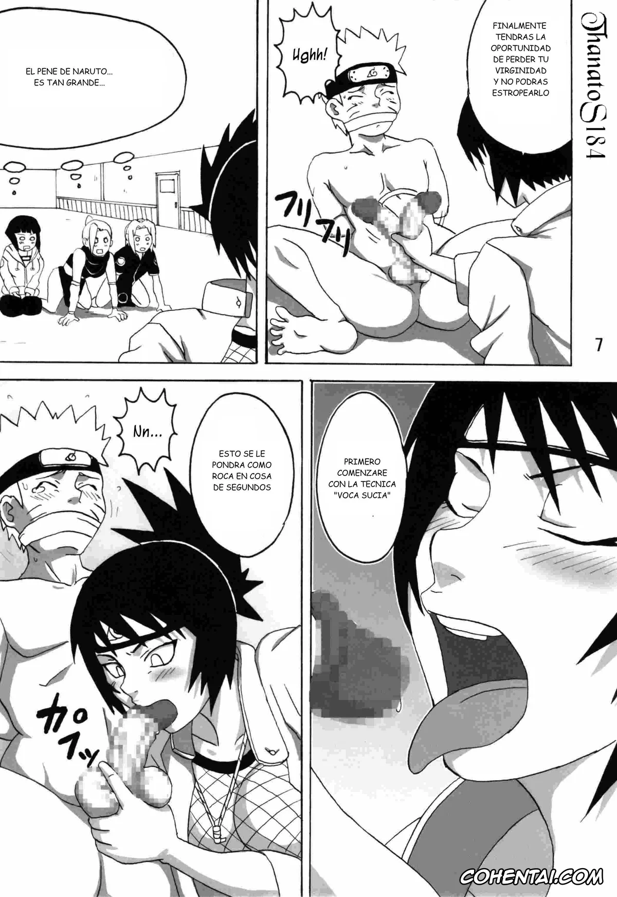 NARUTO porno, Anko Mitarashi porno, Naruto Uzumaki porno, Tsunade porno, Sekai Ichi Uke Tai Anko no Jugyou (Naruto), pagina 8