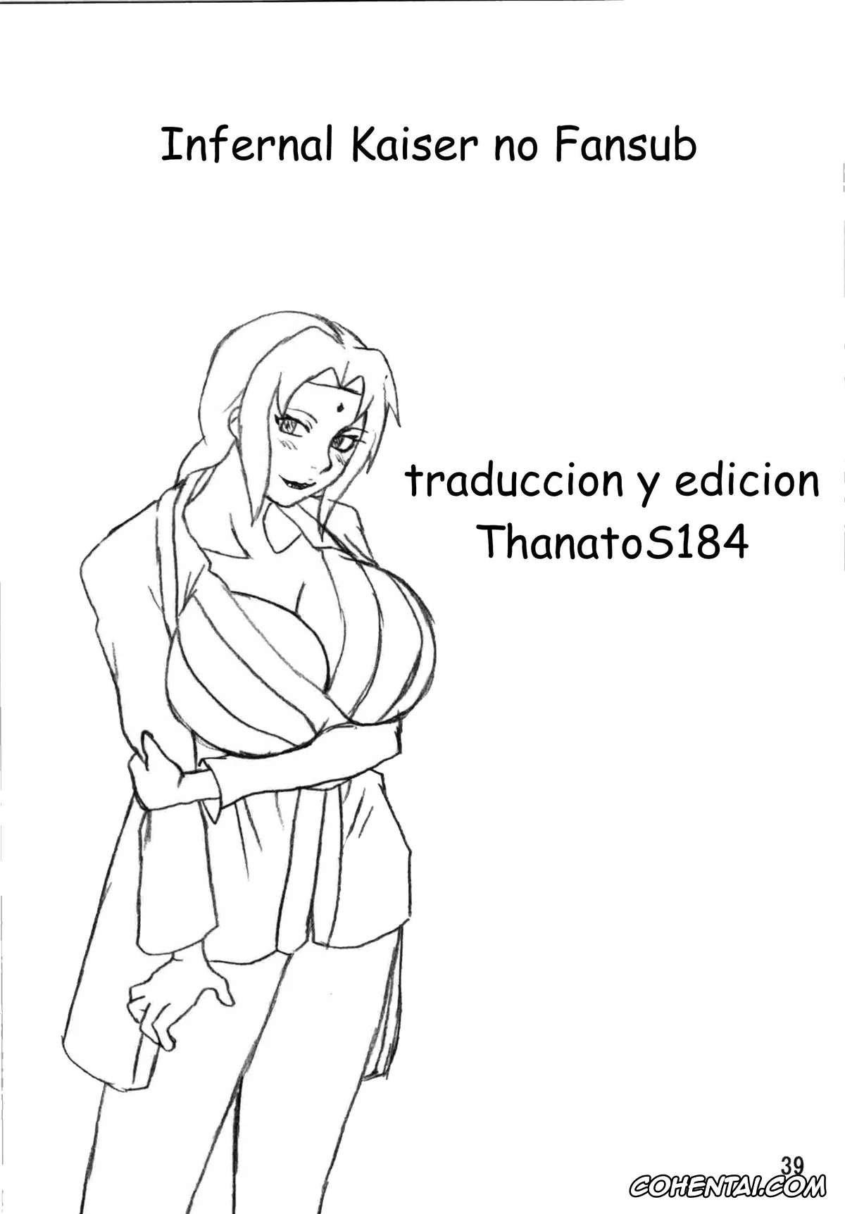 NARUTO xxx, Anko Mitarashi xxx, Naruto Uzumaki xxx, Tsunade xxx, Sekai Ichi Uke Tai Anko no Jugyou (Naruto), pagina 40