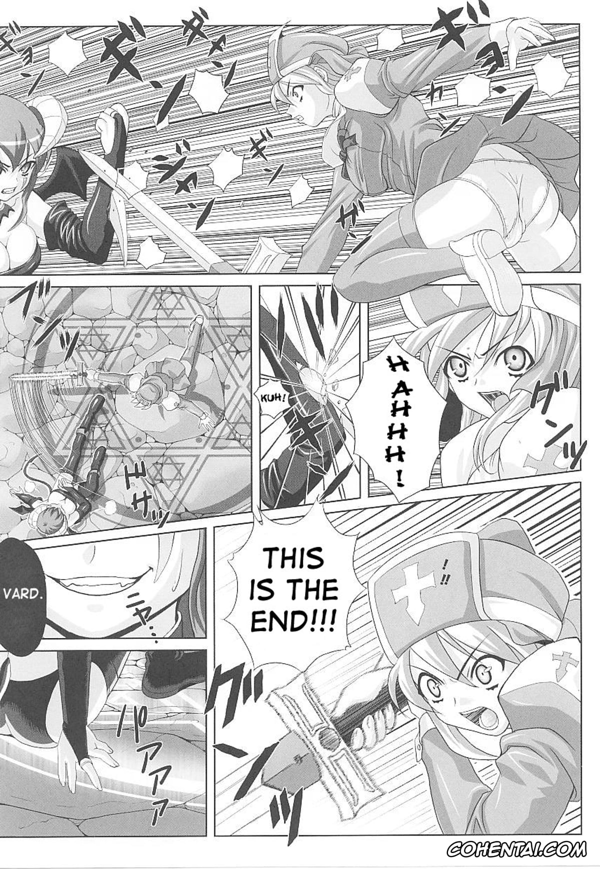 Original hentai, Hama Otome Exorcister (Tatakau Heroine Ryoujoku Anthology Toukiryoujoku 20), pagina 3