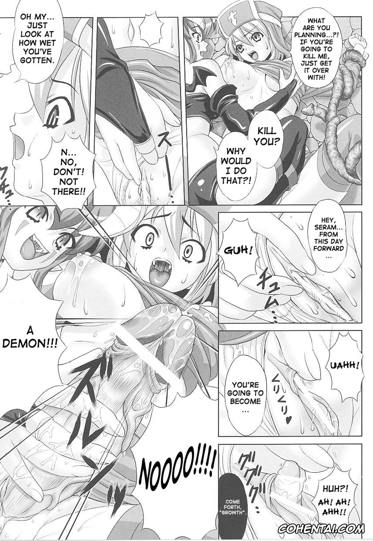 Original xxx, Hama Otome Exorcister (Tatakau Heroine Ryoujoku Anthology Toukiryoujoku 20), pagina 7