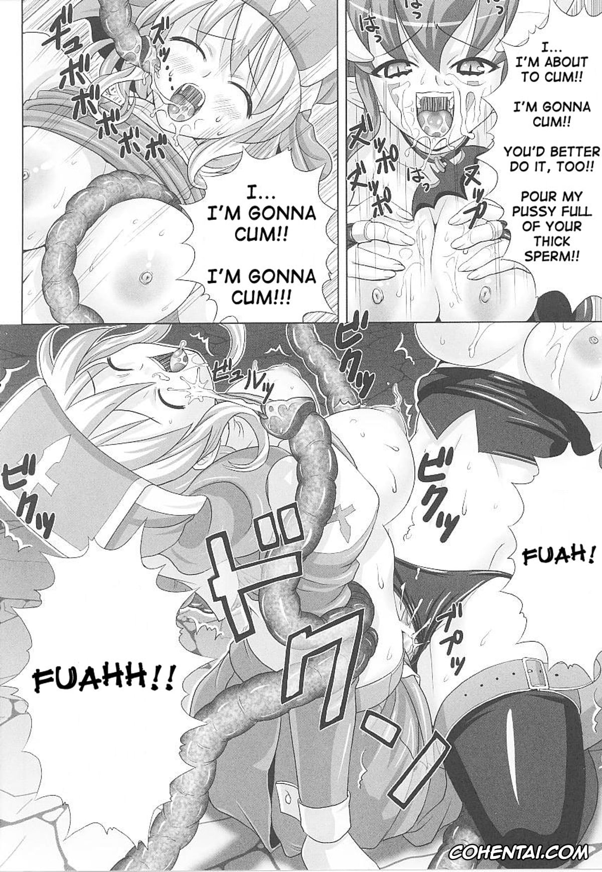 Original hentai, Hama Otome Exorcister (Tatakau Heroine Ryoujoku Anthology Toukiryoujoku 20), pagina 12