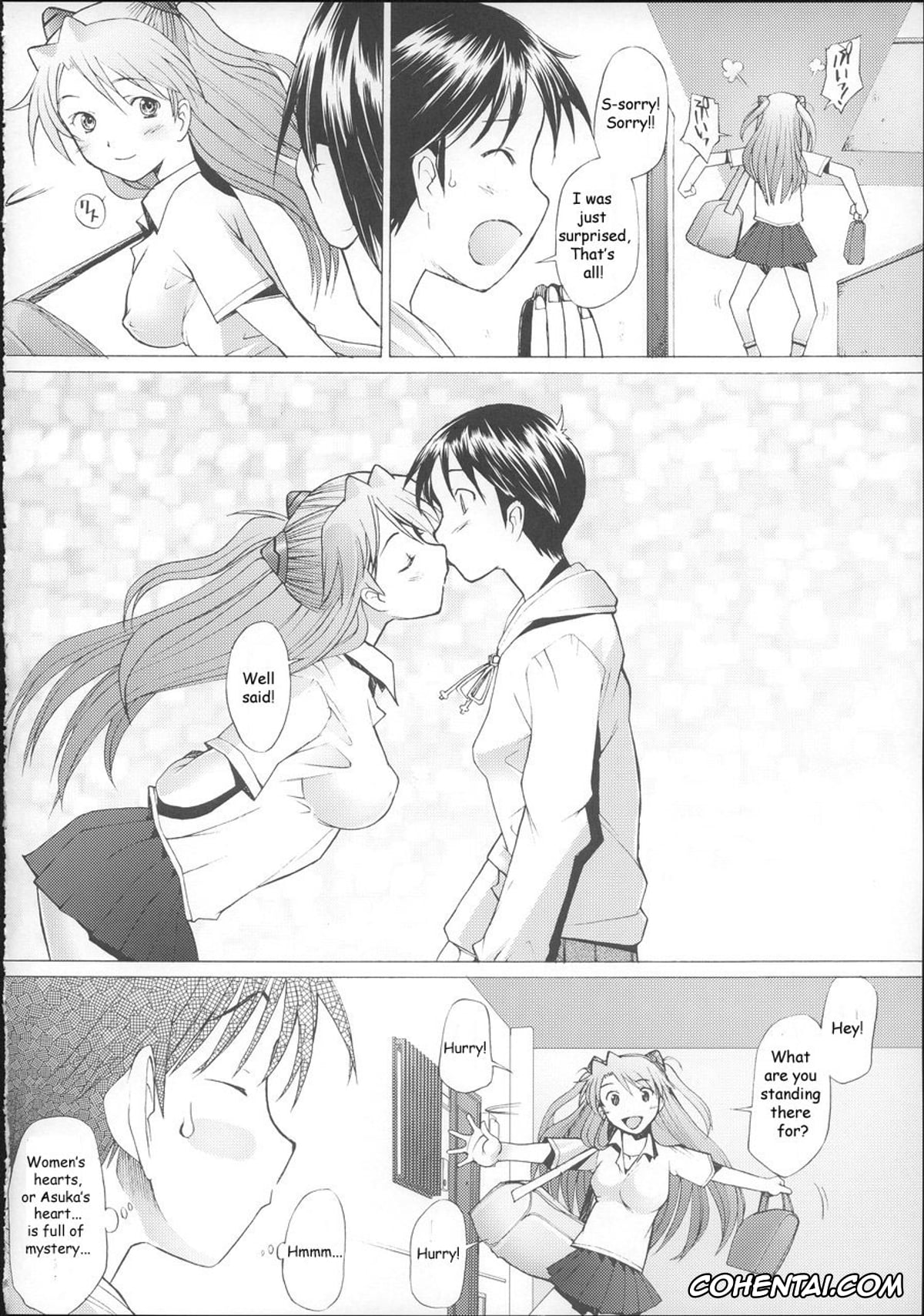 Neon Genesis Evangelion hentai, Asuka Langley Soryu hentai, Shinji Ikari hentai, More!2 (Neon Genesis Evangelion), pagina 6
