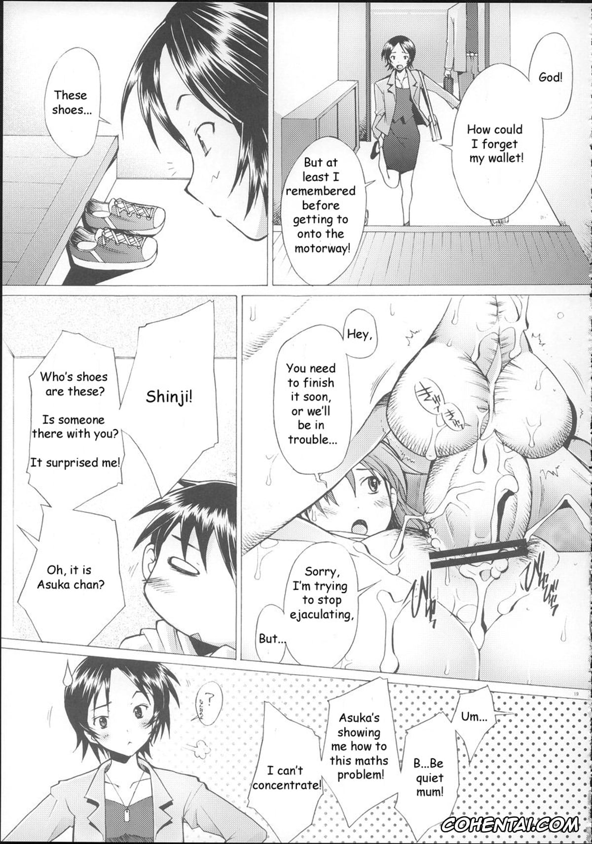Neon Genesis Evangelion xxx, Asuka Langley Soryu xxx, Shinji Ikari xxx, More!2 (Neon Genesis Evangelion), pagina 19