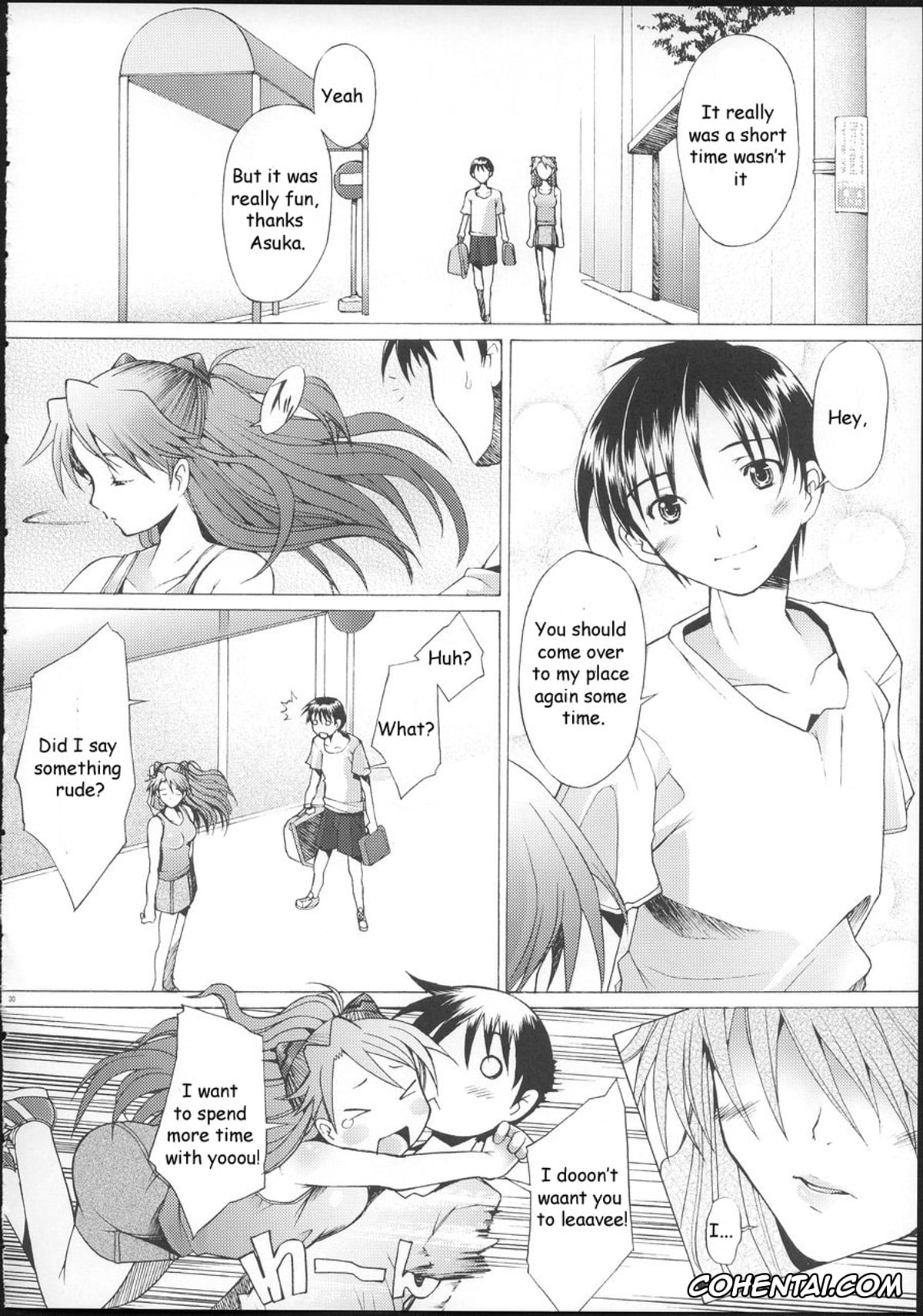 Neon Genesis Evangelion hentai, Asuka Langley Soryu hentai, Shinji Ikari hentai, More!2 (Neon Genesis Evangelion), pagina 30