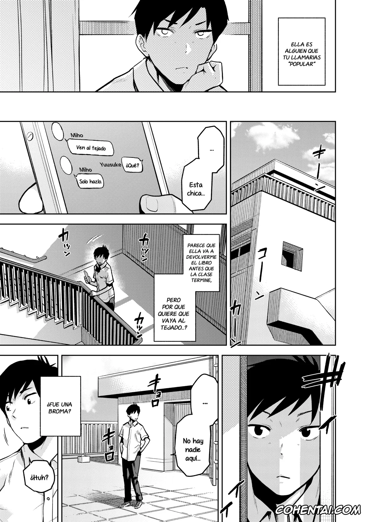 Revistas hentai, COMIC AOHA hentai, Kokuhaku (COMIC AOHA 2019 Haru), pagina 3