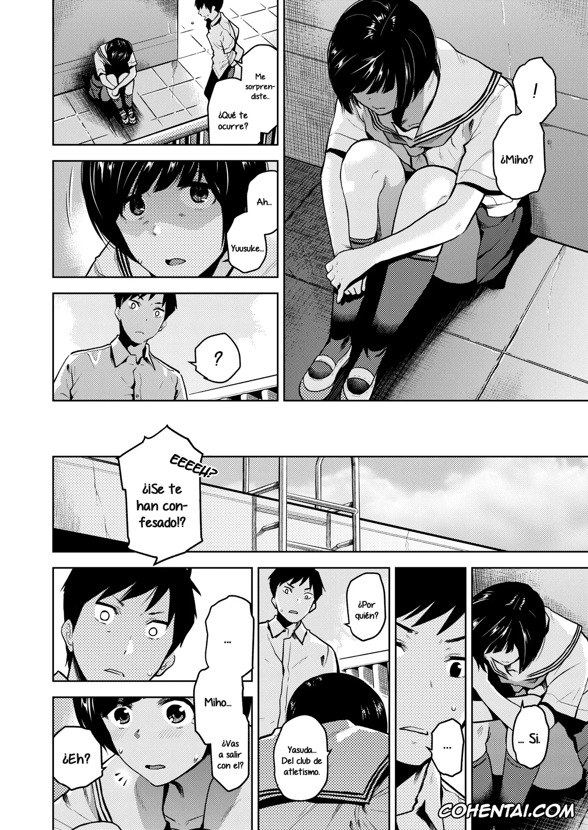 Revistas xxx, COMIC AOHA xxx, Kokuhaku (COMIC AOHA 2019 Haru), pagina 4