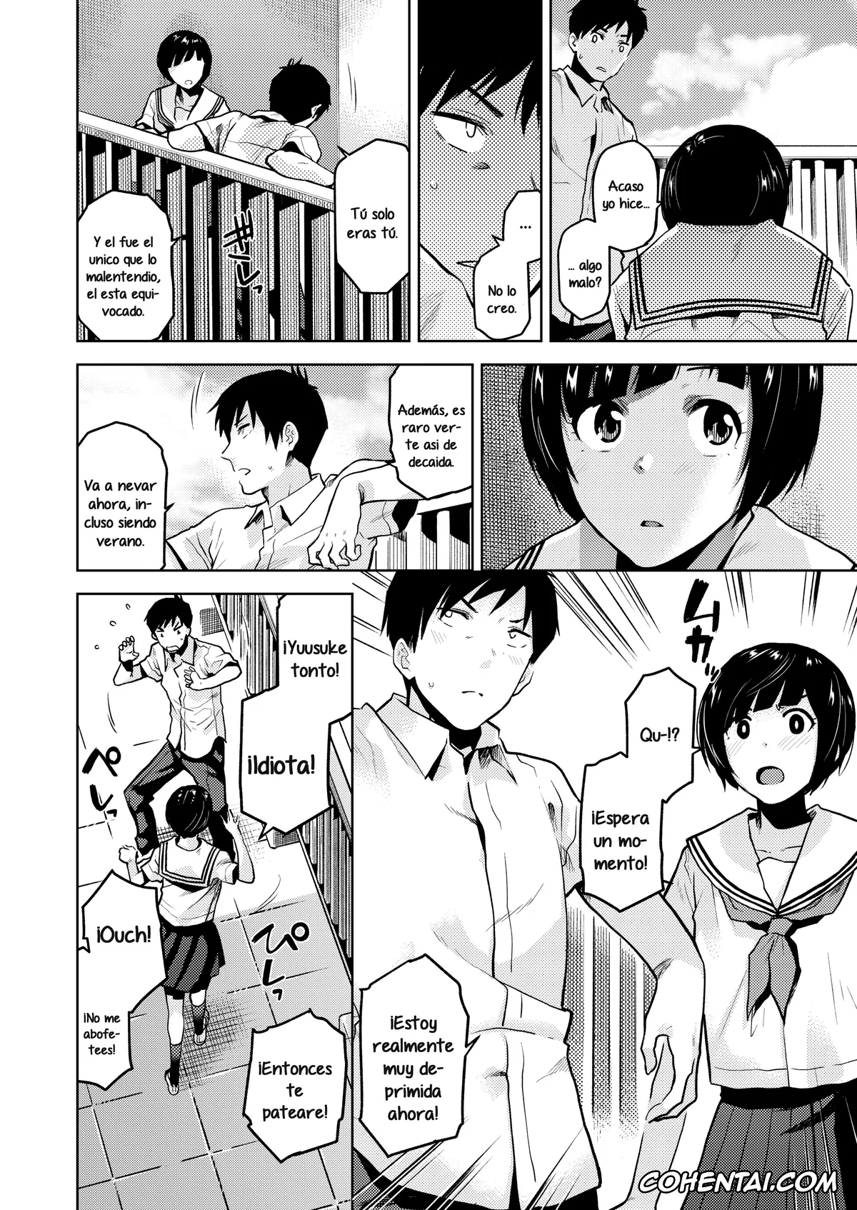 Revistas hentai, COMIC AOHA hentai, Kokuhaku (COMIC AOHA 2019 Haru), pagina 6
