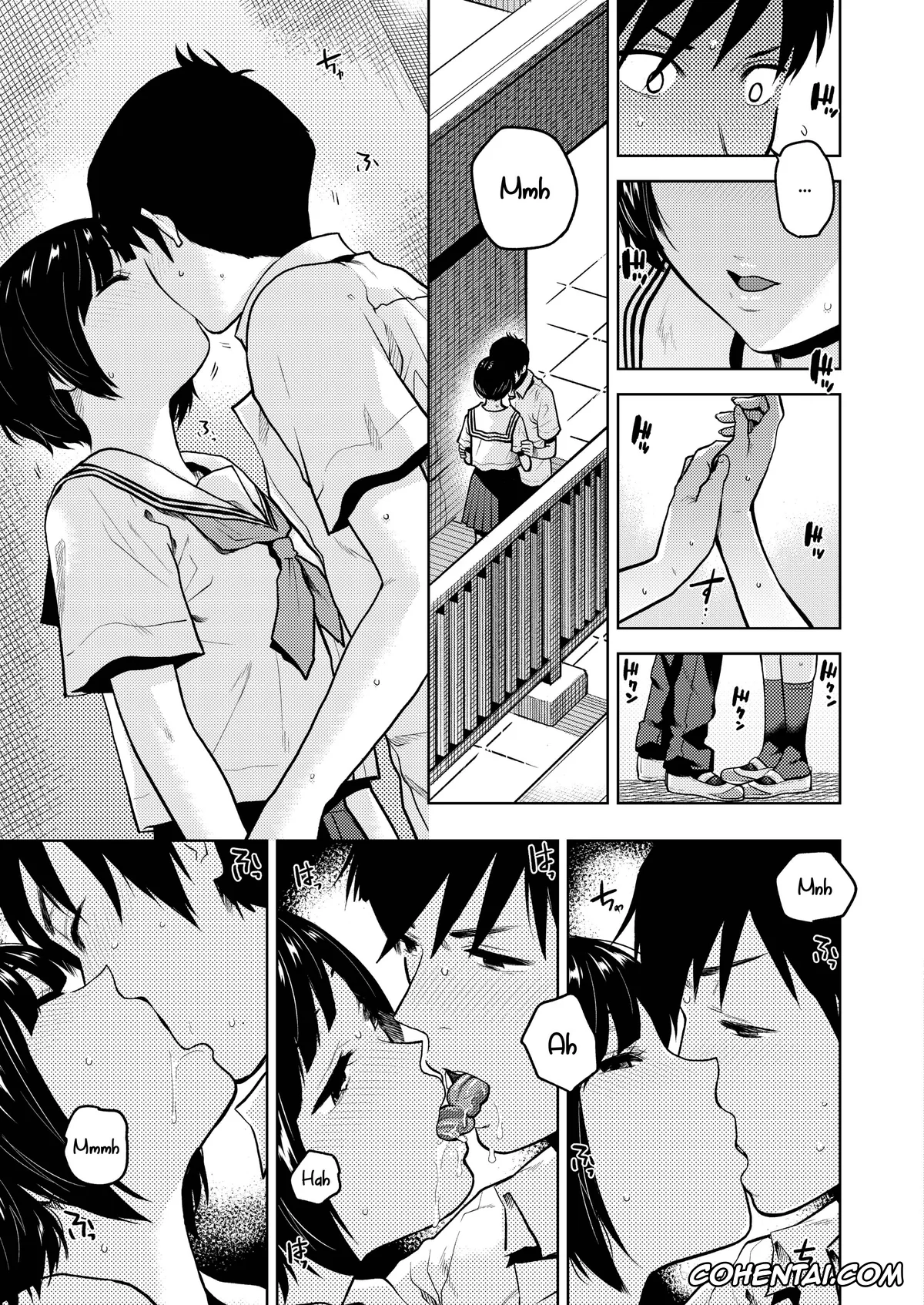 Revistas hentai, COMIC AOHA hentai, Kokuhaku (COMIC AOHA 2019 Haru), pagina 9