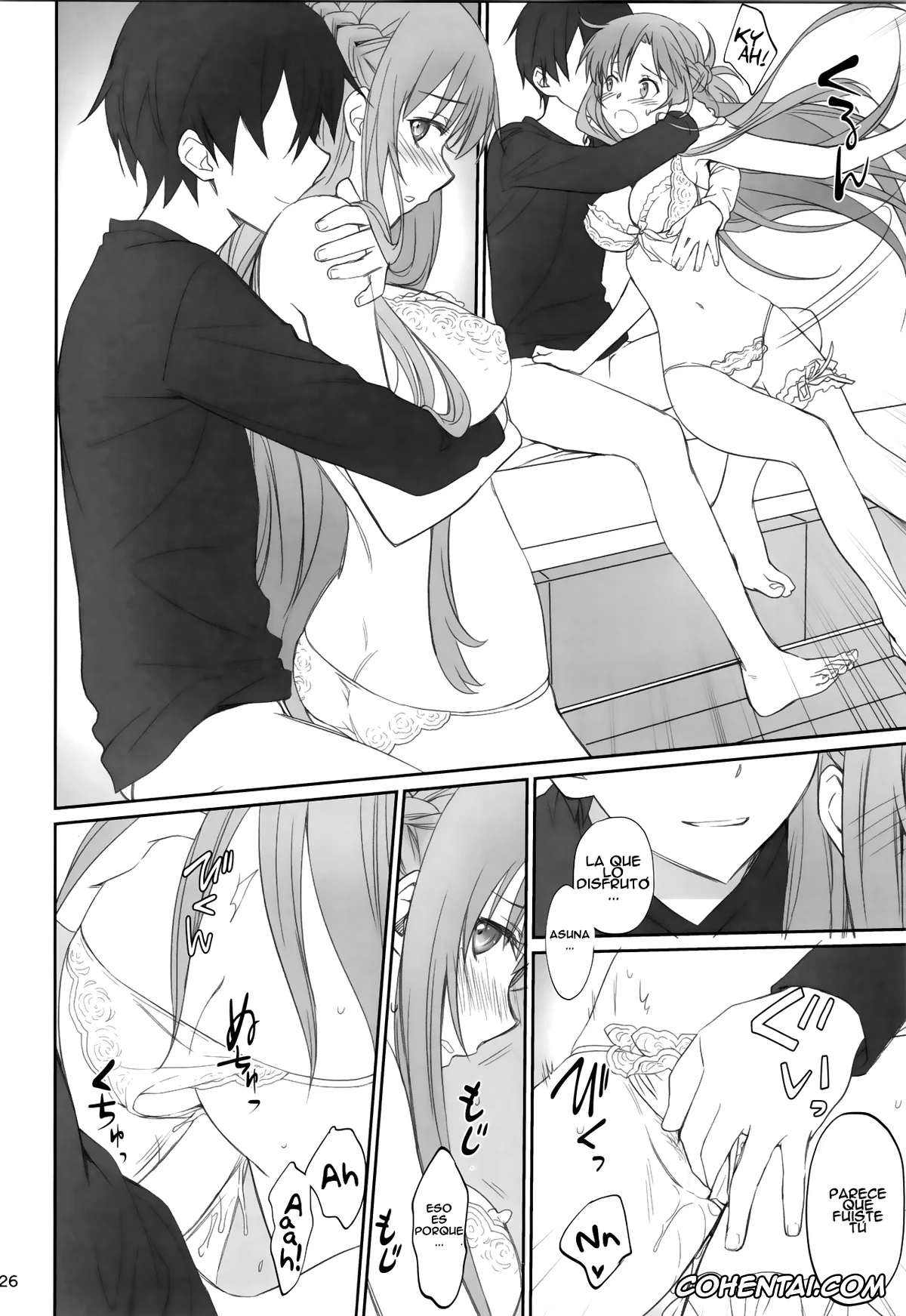 Sword Art Online porno, Asuna Yuuki porno, Kazuto Kirigaya | Kirito porno, Suguha Kirigaya porno, Voyeuristic Disorder (Sword Art Online), pagina 26