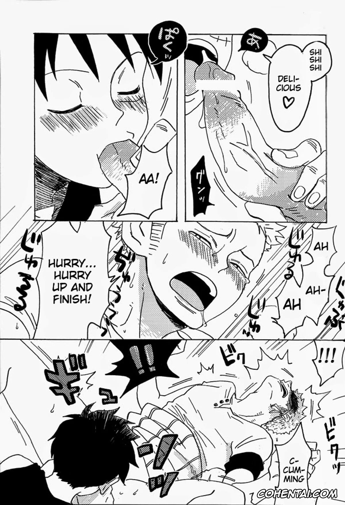 One Piece porno, Monkey D. Luffy porno, Roronoa Zoro porno, Hamu. (One Piece), pagina 14
