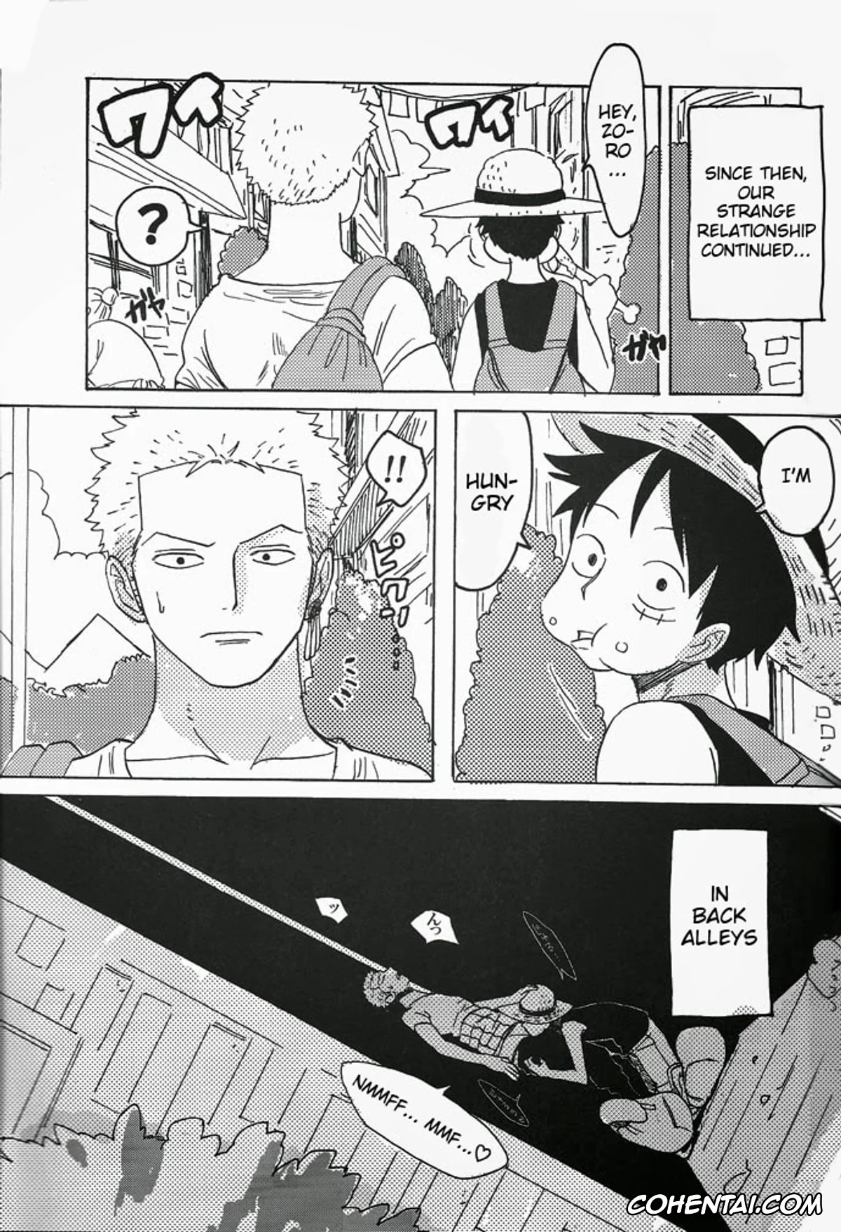 One Piece porno, Monkey D. Luffy porno, Roronoa Zoro porno, Hamu. (One Piece), pagina 26