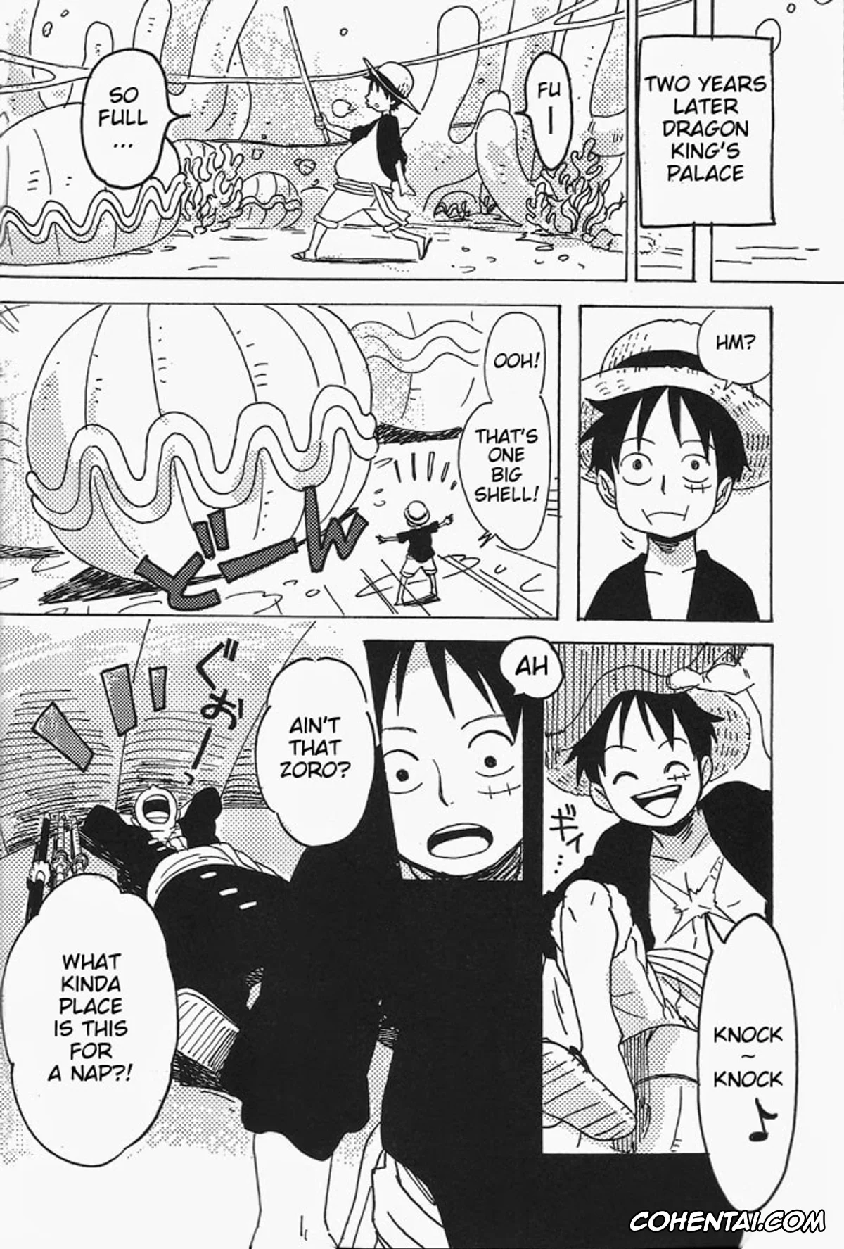 One Piece porno, Monkey D. Luffy porno, Roronoa Zoro porno, Hamu. (One Piece), pagina 29