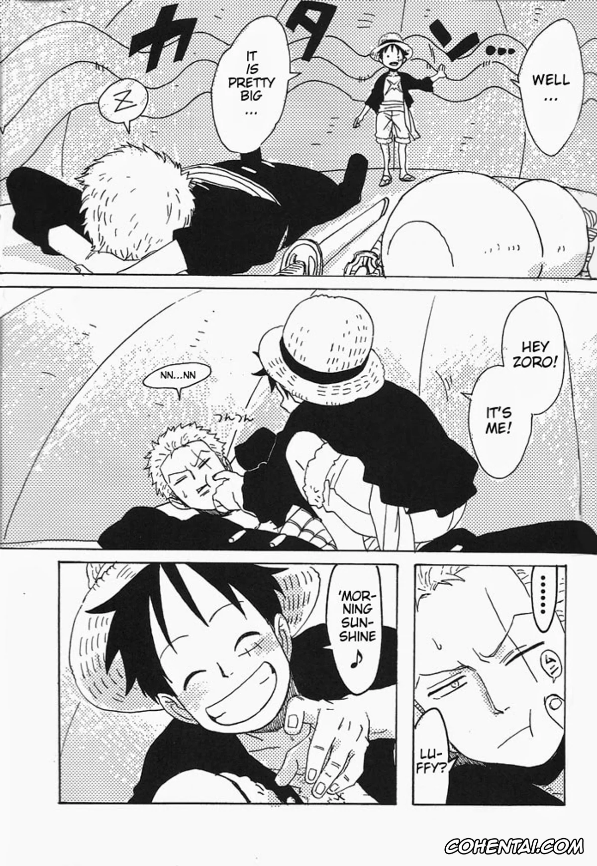 One Piece hentai, Monkey D. Luffy hentai, Roronoa Zoro hentai, Hamu. (One Piece), pagina 30