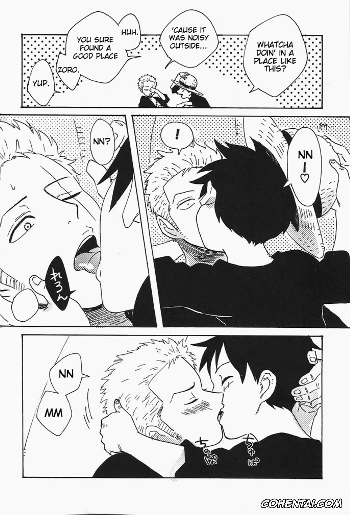 One Piece xxx, Monkey D. Luffy xxx, Roronoa Zoro xxx, Hamu. (One Piece), pagina 31