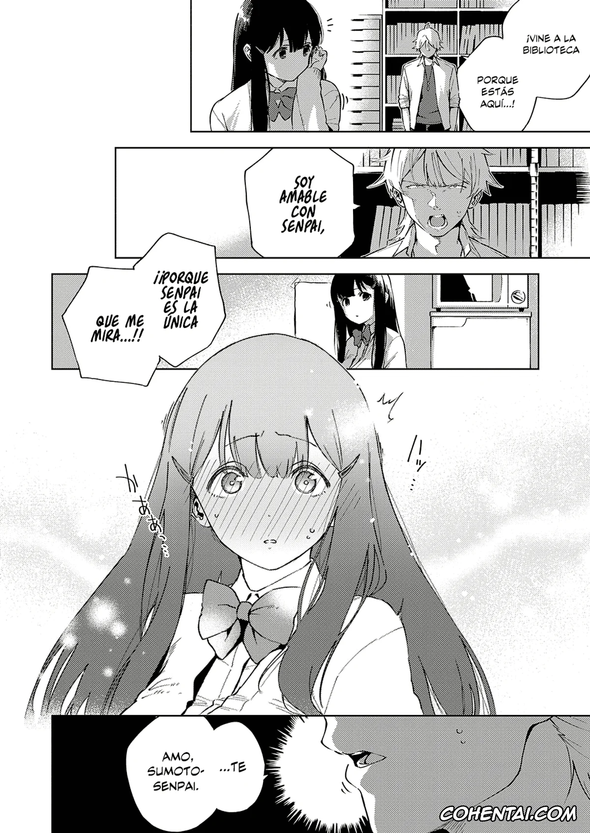 Revistas hentai, COMIC ExE hentai, Toshoshitsu o Shimete kara (COMIC ExE 18), pagina 9