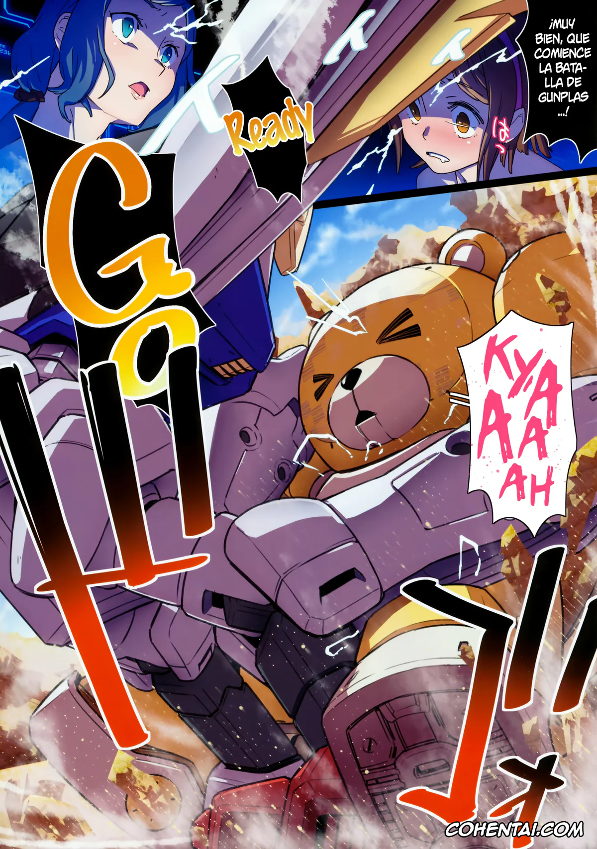 Gundam Build Fighters porno, China Kousaka porno, Rinko Iori porno, BF Gundam Full Color Gekijou (Gundam Build Fighters), pagina 5