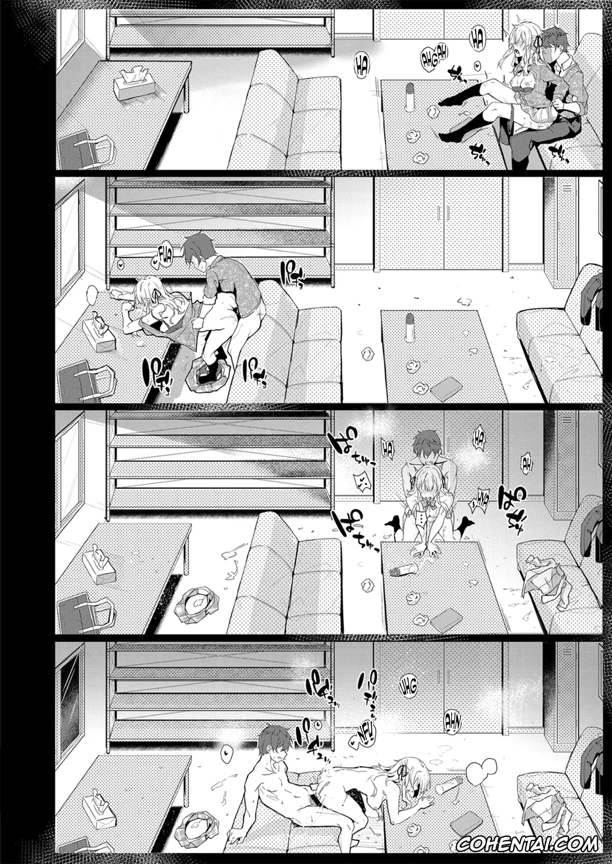 Revistas hentai, COMIC ExE hentai, Koufuku no Kemono (COMIC ExE 14), pagina 18