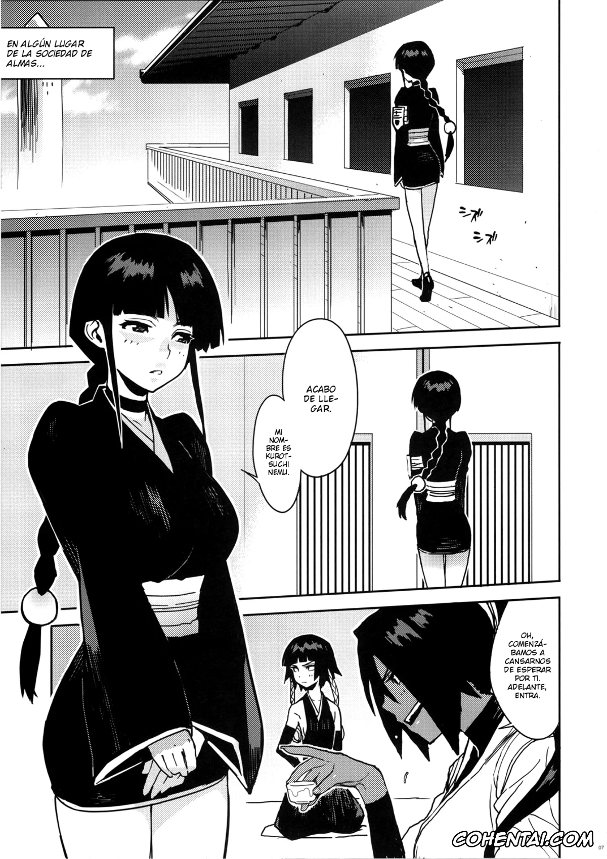 Bleach hentai, Kukaku Shiba hentai, Nemu Kurotsuchi hentai, Soi Fon hentai, Yoruichi Shihoin hentai, BC BLEACH ch (Bleach), pagina 6