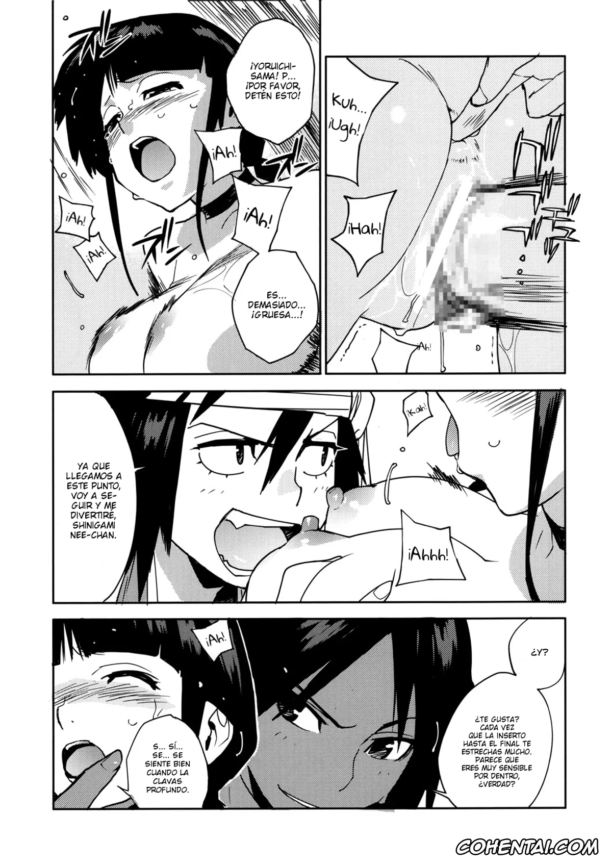 Bleach hentai, Kukaku Shiba hentai, Nemu Kurotsuchi hentai, Soi Fon hentai, Yoruichi Shihoin hentai, BC BLEACH ch (Bleach), pagina 18