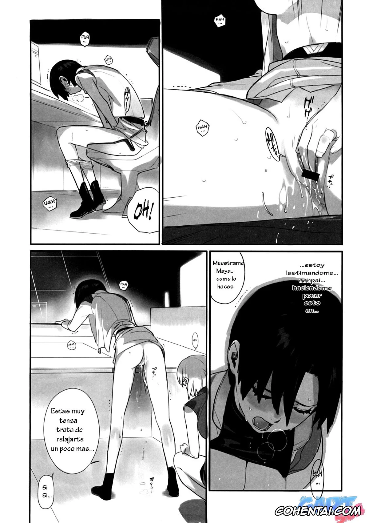 Neon Genesis Evangelion porno, Maya Ibuki porno, Ritsuko Akagi porno, Eee (Neon Genesis Evangelion), pagina 8