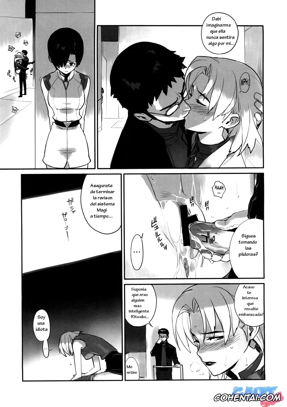 Neon Genesis Evangelion xxx, Maya Ibuki xxx, Ritsuko Akagi xxx, Eee (Neon Genesis Evangelion), pagina 13