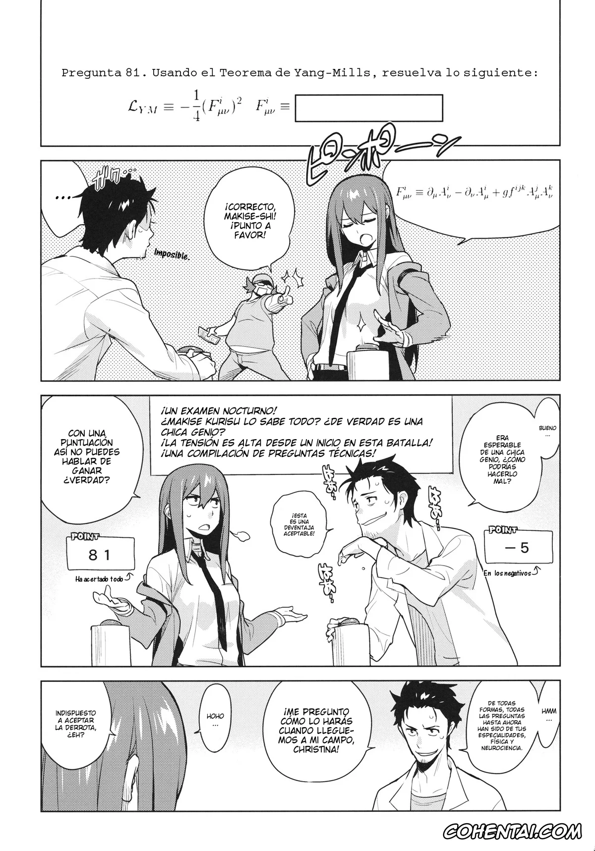 Steins;Gate xxx, Itaru Hashida | Daru xxx, Kurisu Makise xxx, Rintarou Okabe | Okarin xxx, OCD (Steins;Gate), pagina 4