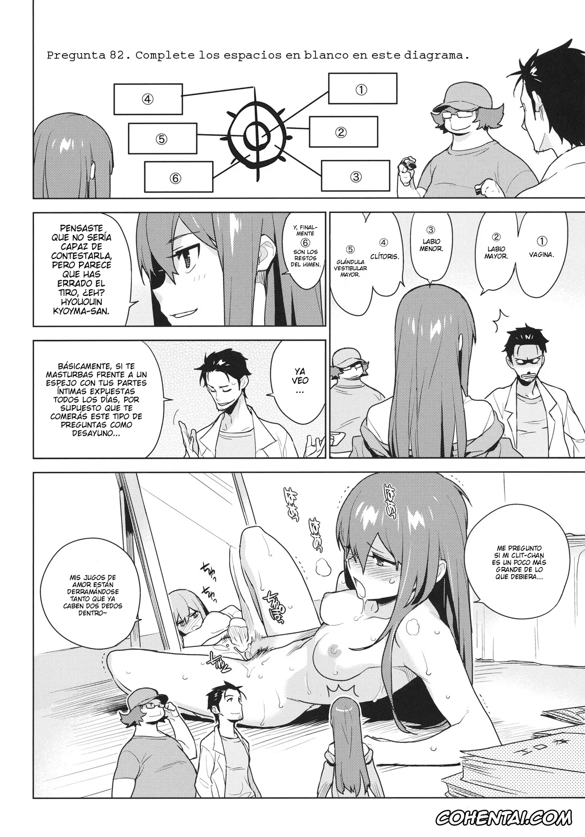 Steins;Gate porno, Itaru Hashida | Daru porno, Kurisu Makise porno, Rintarou Okabe | Okarin porno, OCD (Steins;Gate), pagina 5