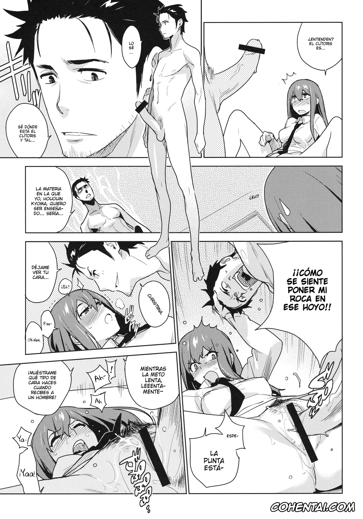 Steins;Gate porno, Itaru Hashida | Daru porno, Kurisu Makise porno, Rintarou Okabe | Okarin porno, OCD (Steins;Gate), pagina 8