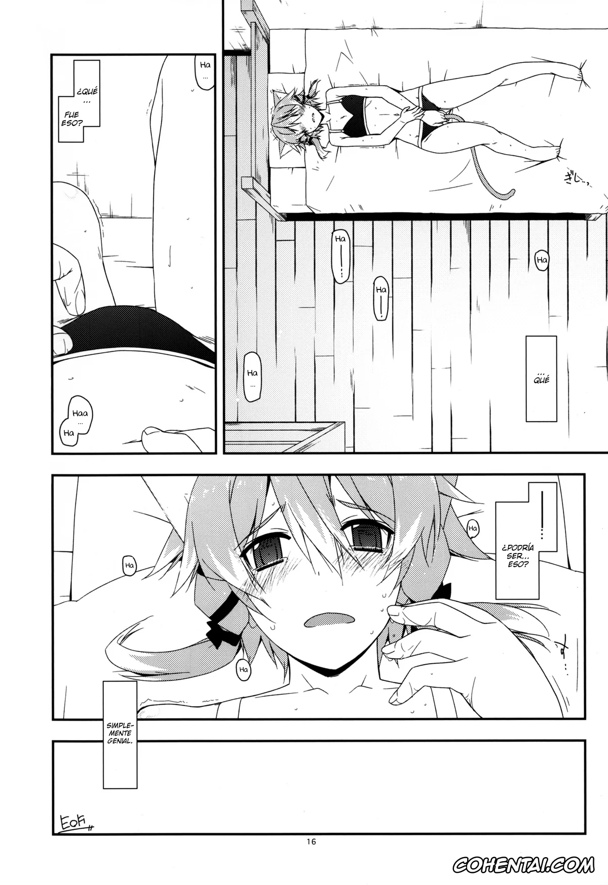 Sword Art Online xxx, Shino Asada | Sinon xxx, Difference (Sword Art Online), pagina 16