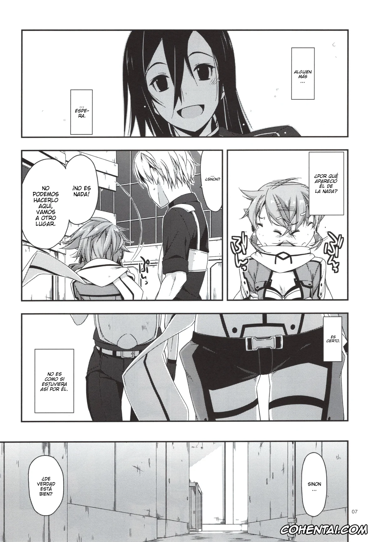Sword Art Online xxx, Shino Asada | Sinon xxx, Crack (Sword Art Online), pagina 7