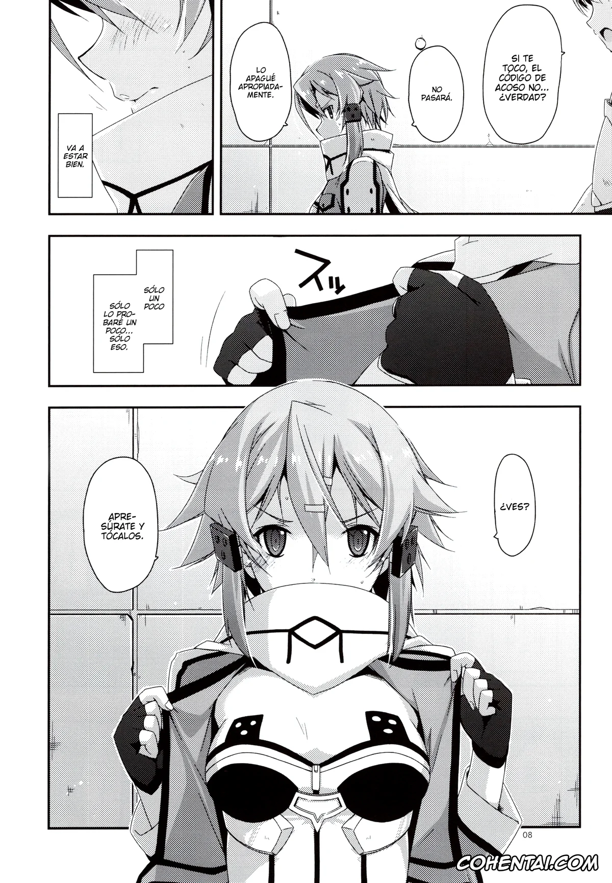 Sword Art Online porno, Shino Asada | Sinon porno, Crack (Sword Art Online), pagina 8