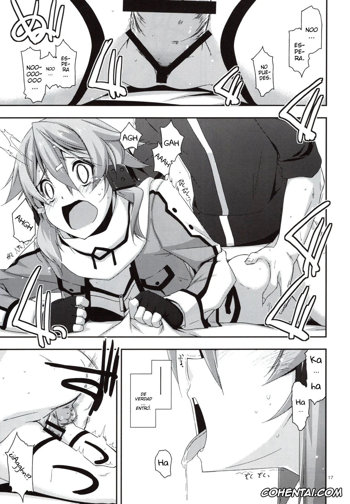 Sword Art Online porno, Shino Asada | Sinon porno, Crack (Sword Art Online), pagina 17