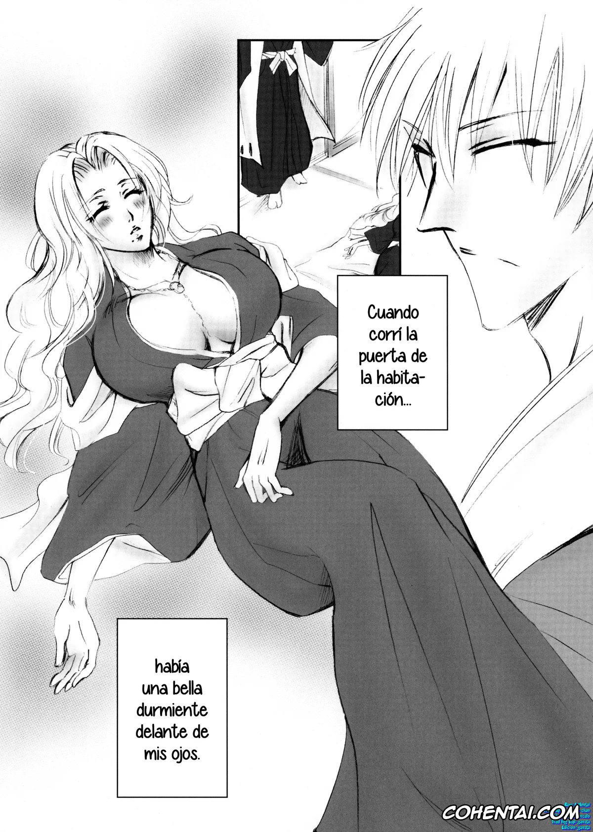 Bleach hentai, Mayoi Neko (Bleach), pagina 6