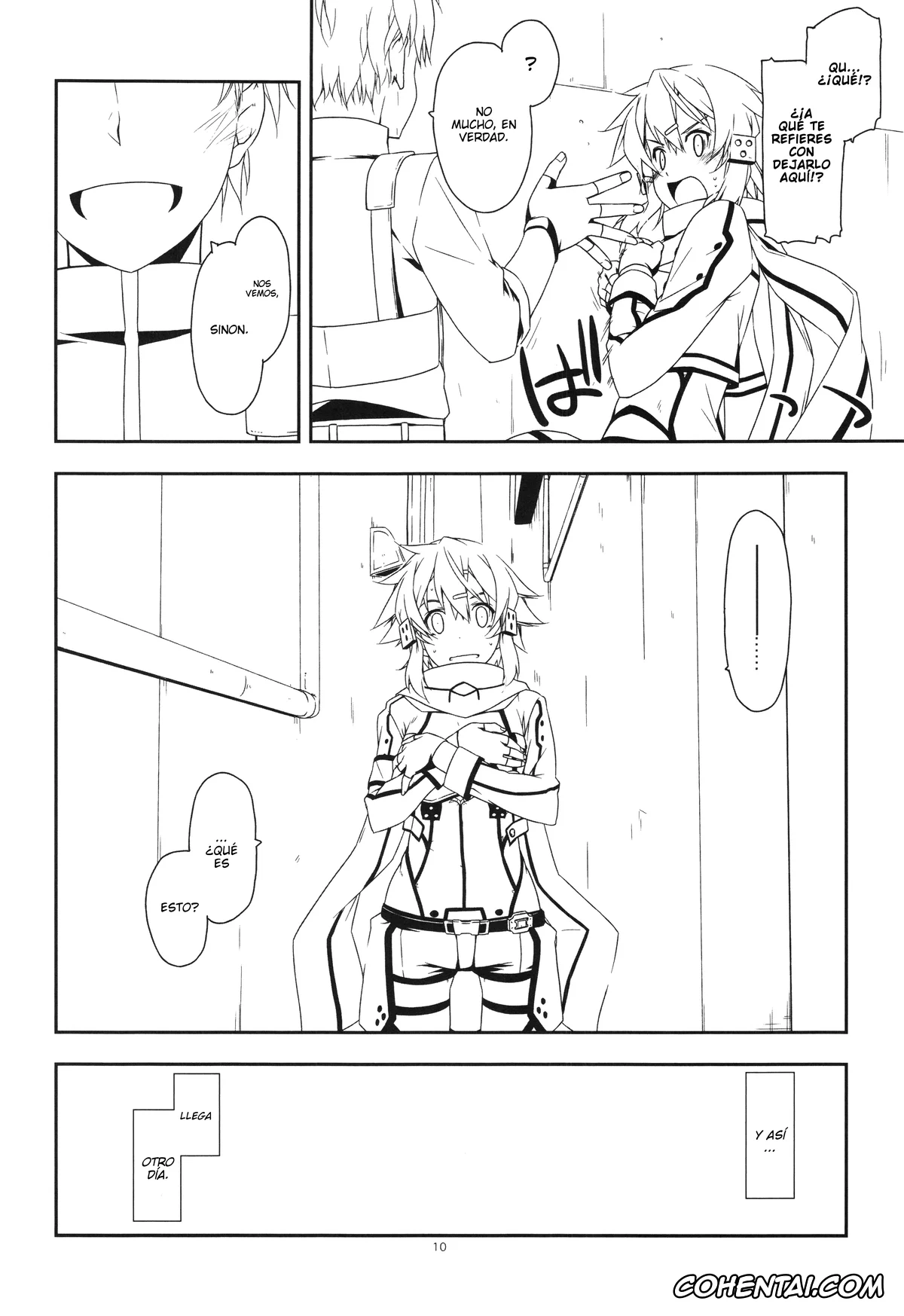 Sword Art Online xxx, Shino Asada | Sinon xxx, Split (Sword Art Online), pagina 10