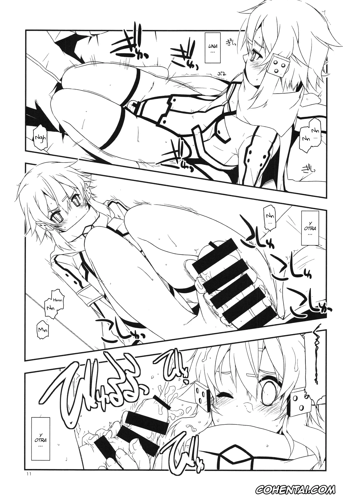 Sword Art Online porno, Shino Asada | Sinon porno, Split (Sword Art Online), pagina 11