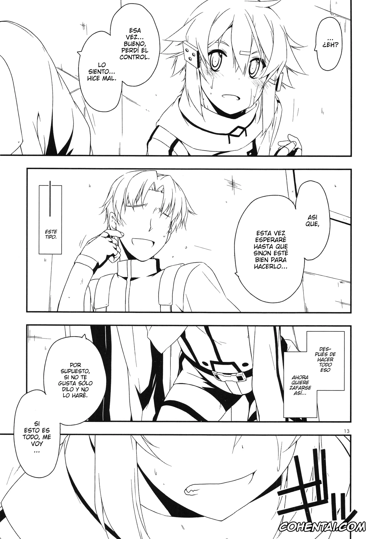 Sword Art Online xxx, Shino Asada | Sinon xxx, Split (Sword Art Online), pagina 13