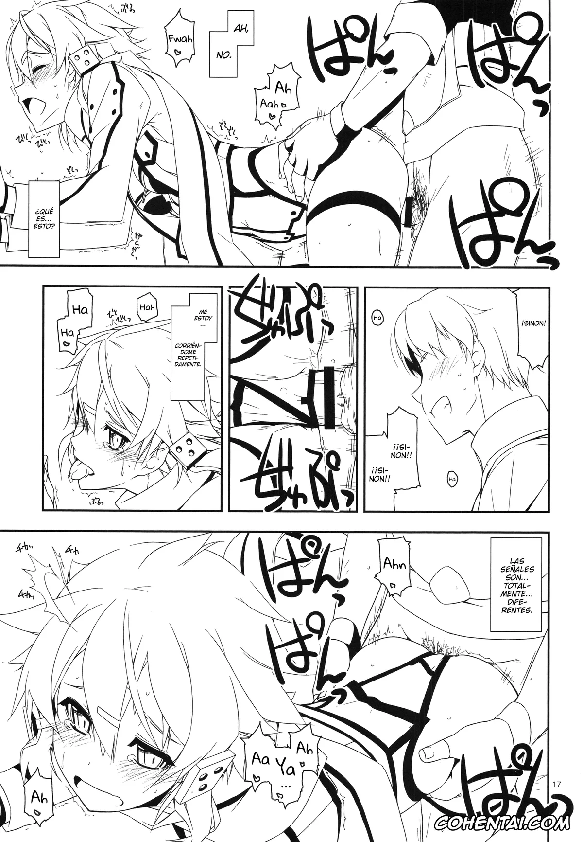 Sword Art Online porno, Shino Asada | Sinon porno, Split (Sword Art Online), pagina 17