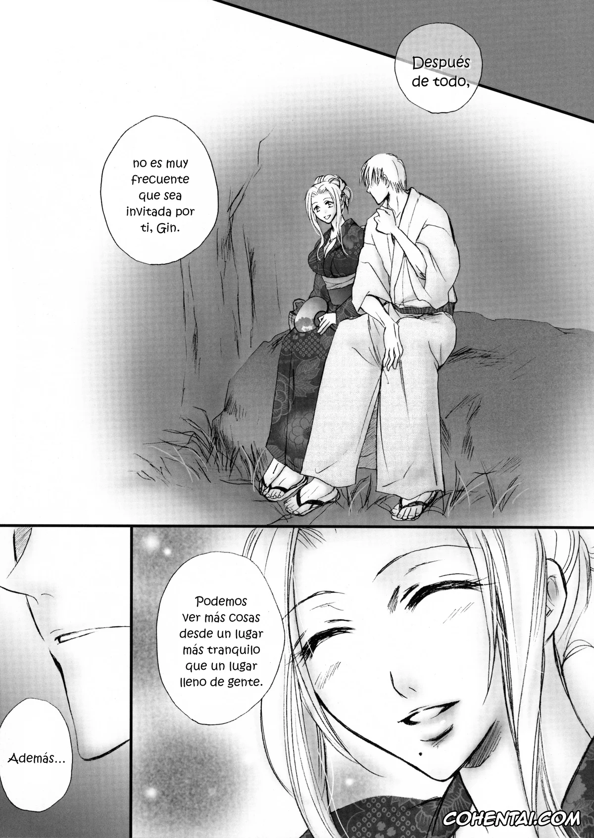 Bleach hentai, Gin Ichimaru hentai, Rangiku Matsumoto hentai, Mitsubana BLEACH (Bleach), pagina 6