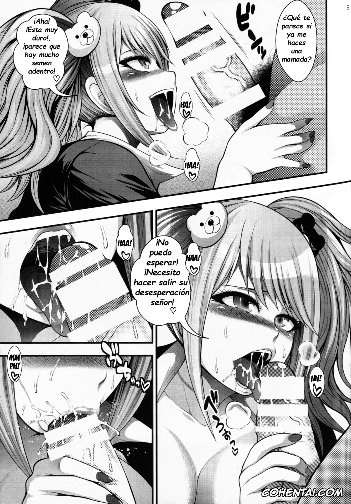 Danganronpa porno, Junko Enoshima porno, Zetsubou Bitch (Danganronpa), pagina 8