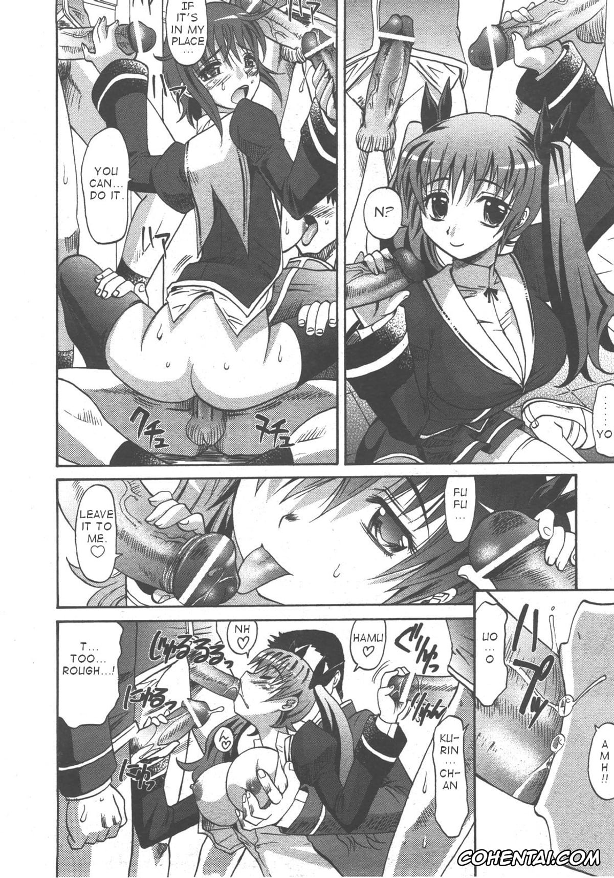 Revistas xxx, COMIC Aun xxx, Harem Tune Ch. 1 (COMIC AUN 2007-12 Vol. 139), pagina 22