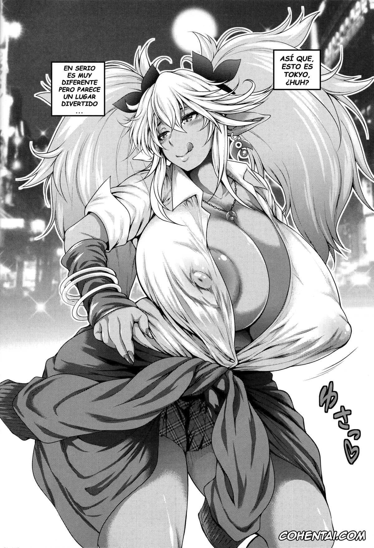 Quiz Magic Academy porno, Isekai Bitch ga Tokyo ni Yattekita. (Quiz Magic Academy), pagina 5