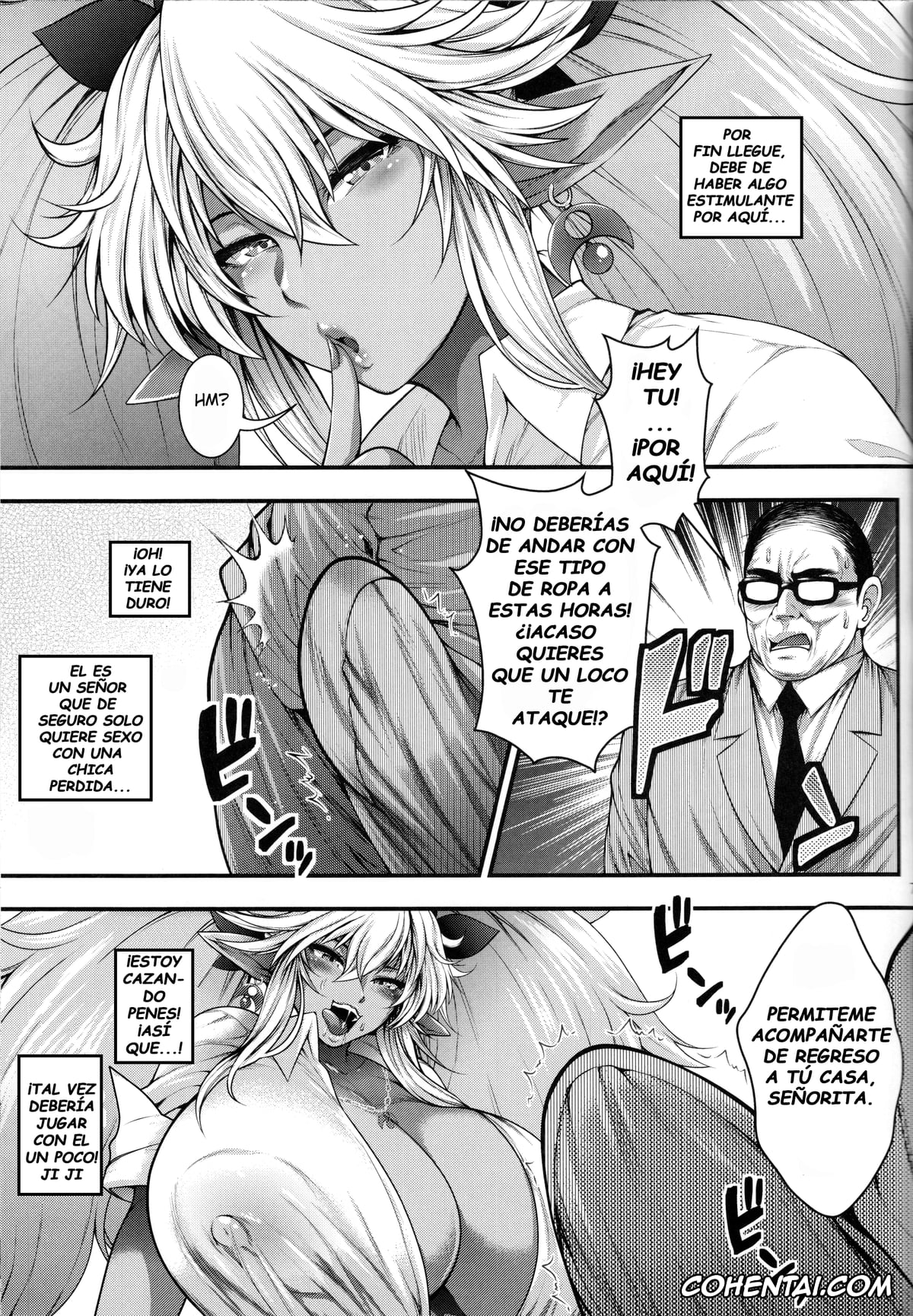 Quiz Magic Academy hentai, Isekai Bitch ga Tokyo ni Yattekita. (Quiz Magic Academy), pagina 6