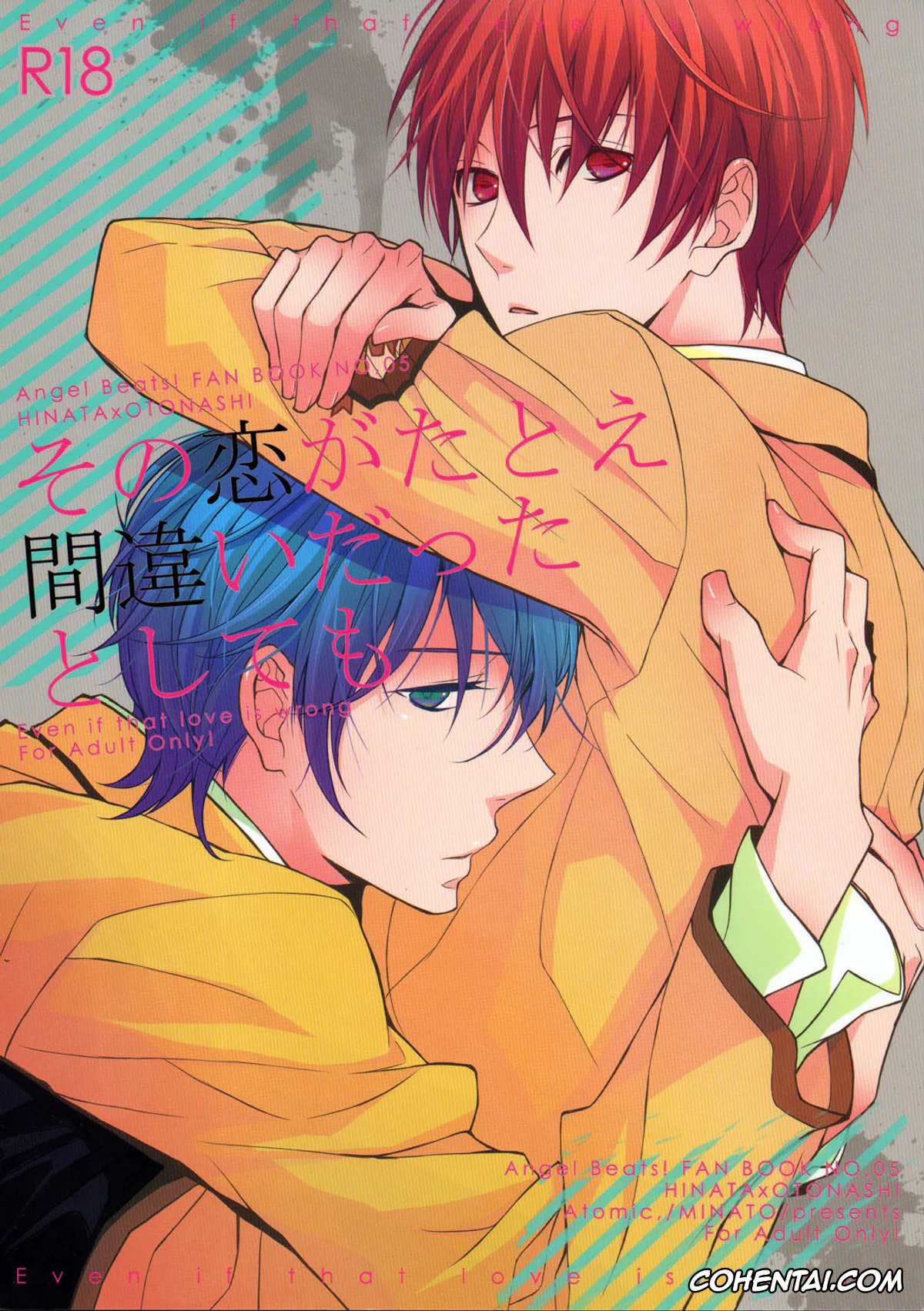 Angel Beats xxx, Hideki Hinata xxx, Yuzuru Otonashi xxx, Sono Koi ga Tatoe Machigai datta toshitemo – Even if that love is wrong (Angel Beats!), pagina 1