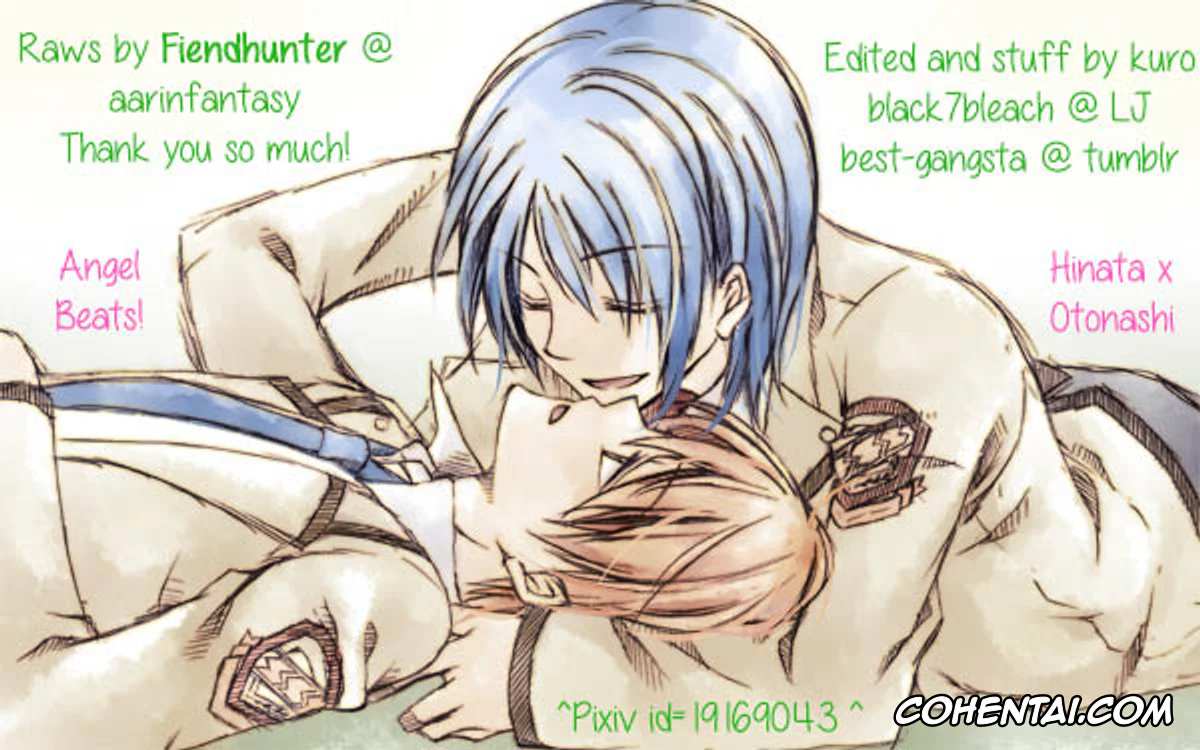 Angel Beats porno, Hideki Hinata porno, Yuzuru Otonashi porno, Sono Koi ga Tatoe Machigai datta toshitemo – Even if that love is wrong (Angel Beats!), pagina 23
