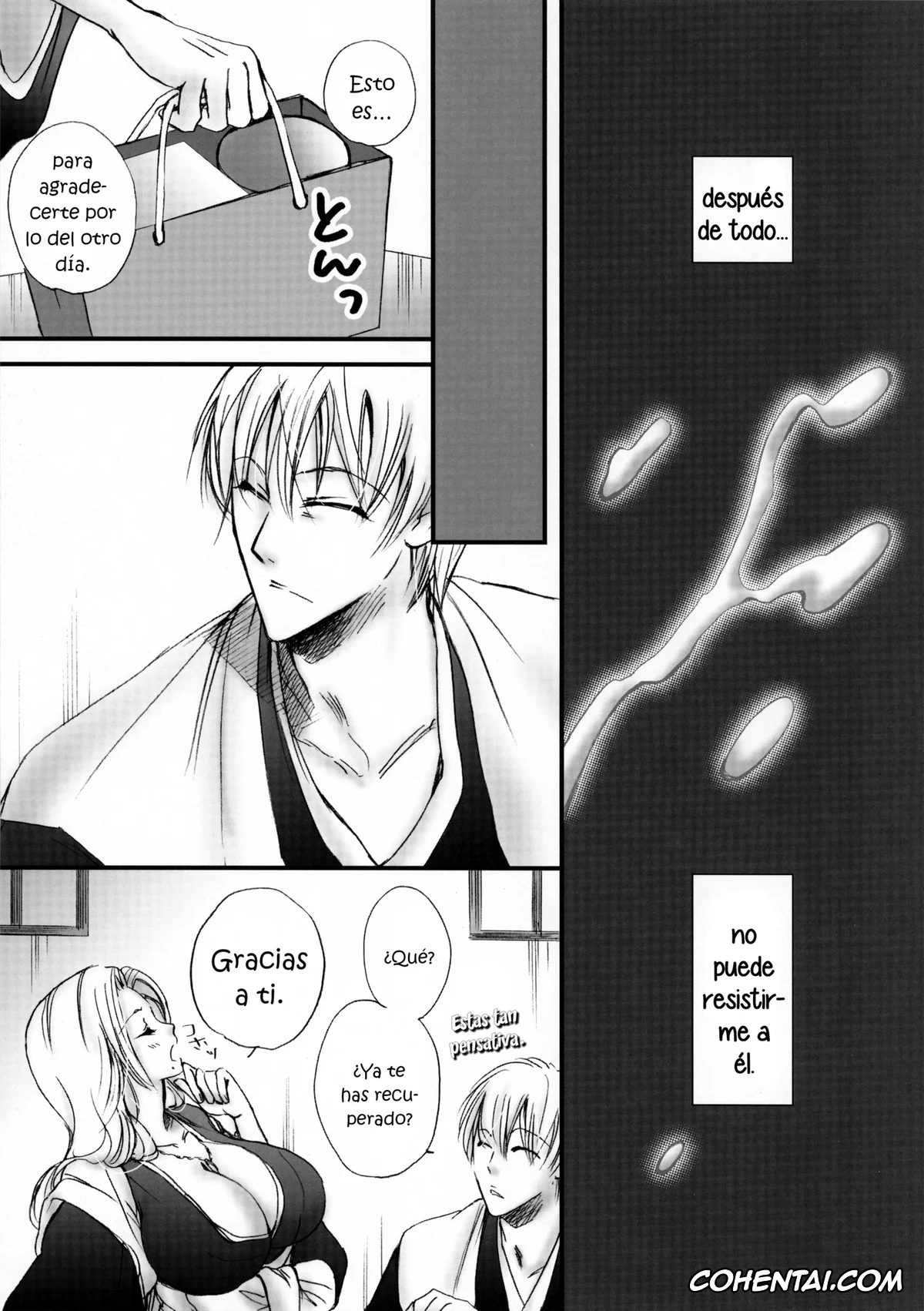 Bleach xxx, Gin Ichimaru xxx, Rangiku Matsumoto xxx, Tabete mo Eekana? (Bleach), pagina 16