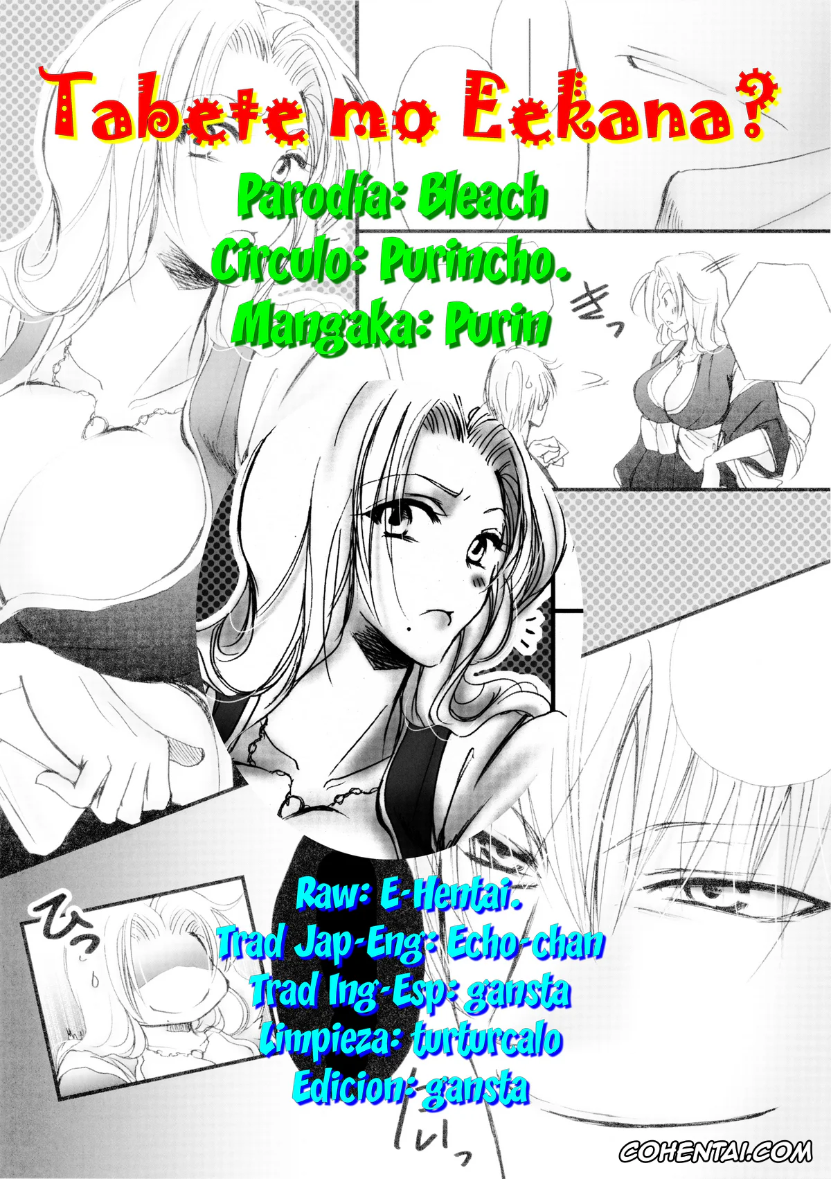 Bleach porno, Gin Ichimaru porno, Rangiku Matsumoto porno, Tabete mo Eekana? (Bleach), pagina 23