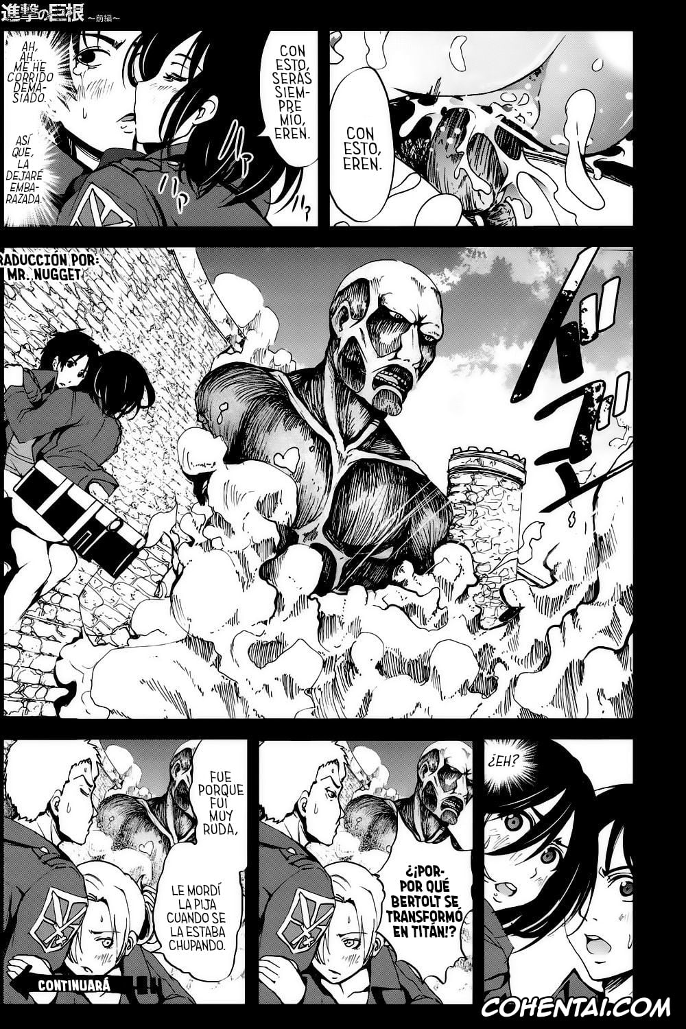 Shingeki No Kyojin | Attack On Titan porno, Annie Leonhart porno, Bertolt Hoover porno, Connie Springer porno, Eren Jaeger porno, Jean Kirschtein porno, Krista Lenz porno, Marco Bodt porno, Mikasa Ackerman porno, Reiner Braun porno, Sasha Blouse porno, Shingeki no Kyokon ~Zenpen~ (Shingeki no Kyojin), pagina 23