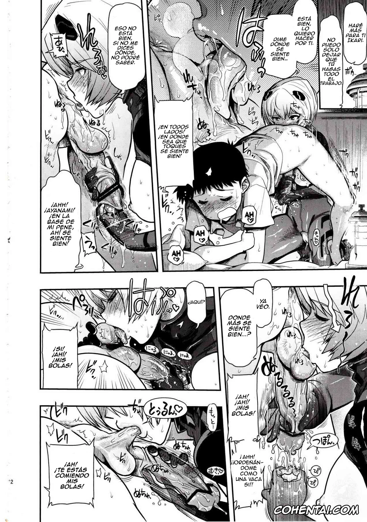 Neon Genesis Evangelion porno, Rei Ayanami porno, Shinji Ikari porno, Kuronamisan Nimo Pokapoka Shite Moraitai (Neon Genesis Evangelion), pagina 11
