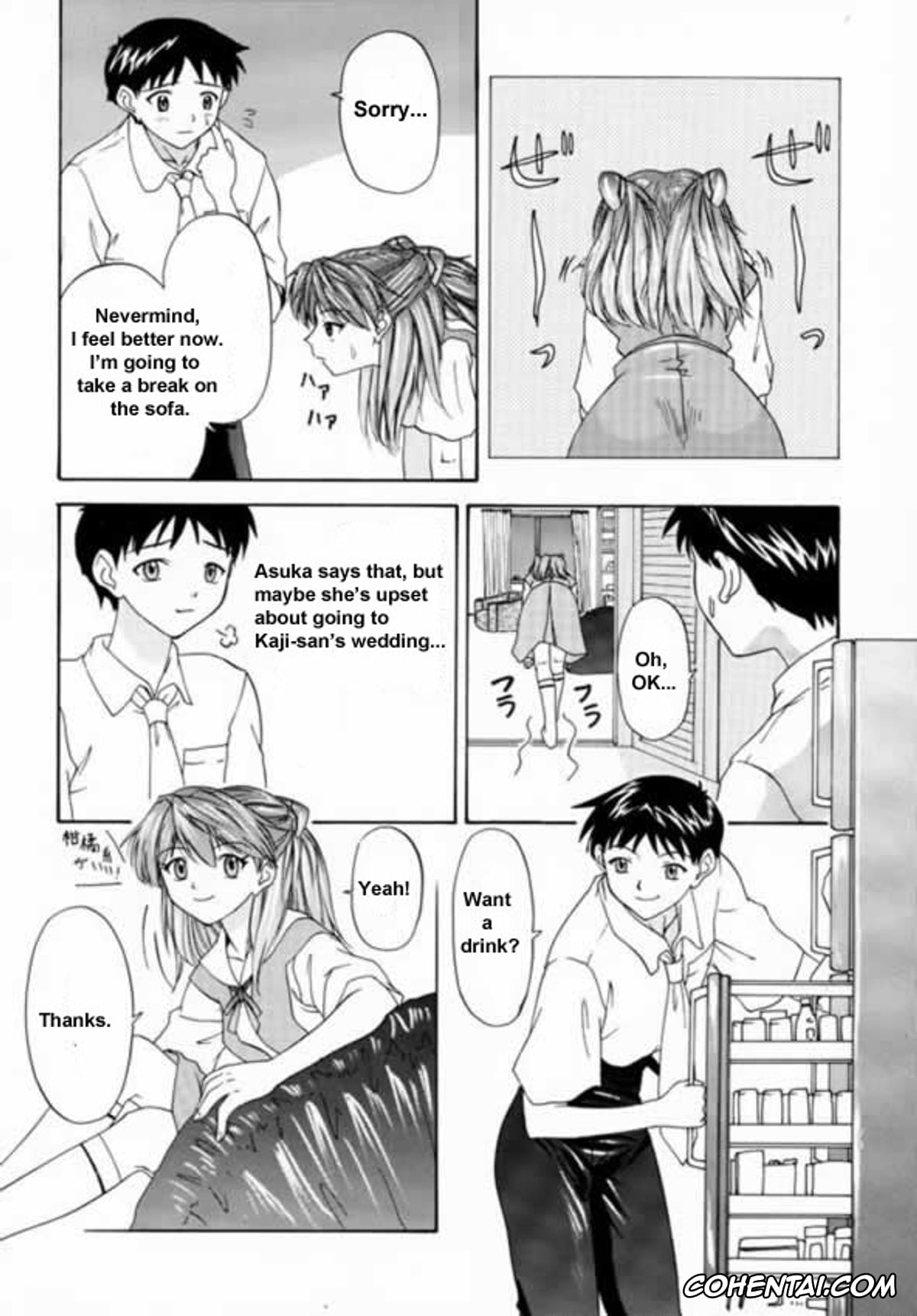 Neon Genesis Evangelion xxx, Asuka Langley Soryu xxx, Shinji Ikari xxx, 1999 Only Aska (Neon Genesis Evangelion), pagina 10