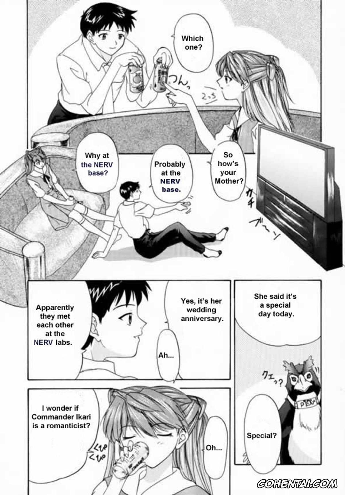Neon Genesis Evangelion porno, Asuka Langley Soryu porno, Shinji Ikari porno, 1999 Only Aska (Neon Genesis Evangelion), pagina 11